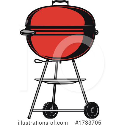 Bbq Clipart #1733705 by Vector Tradition SM
