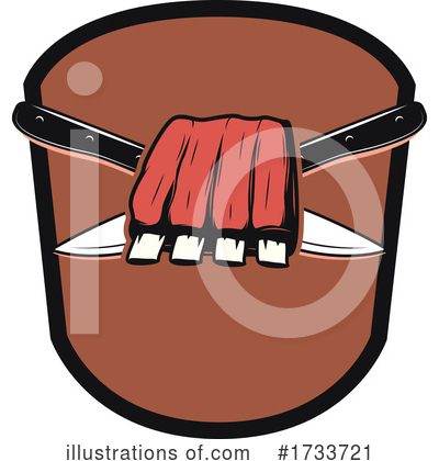 Ribs Clipart #1733721 by Vector Tradition SM