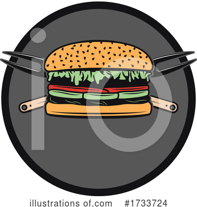 Royalty-Free (RF) Bbq Clipart Illustration by Vector Tradition SM - Stock Sample #1733724