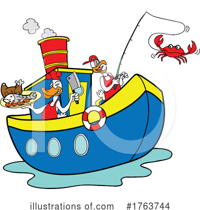 Fishing Clipart #1763744 by LaffToon