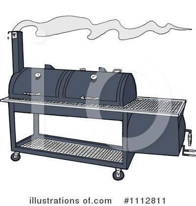 Barbeque Clipart #1112811 by LaffToon