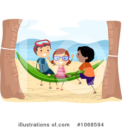 Royalty-Free (RF) Beach Clipart Illustration by BNP Design Studio - Stock Sample #1068594