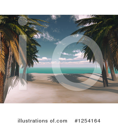 Royalty-Free (RF) Beach Clipart Illustration by KJ Pargeter - Stock Sample #1254164
