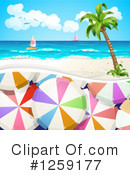 Beach Clipart #1259177 by merlinul
