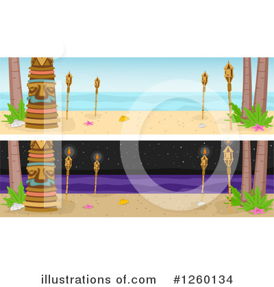 Royalty-Free (RF) Beach Clipart Illustration by BNP Design Studio - Stock Sample #1260134