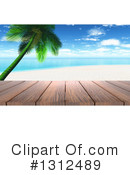 Beach Clipart #1312489 by KJ Pargeter
