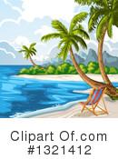 Beach Clipart #1321412 by merlinul