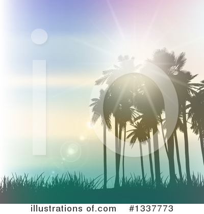 Royalty-Free (RF) Beach Clipart Illustration by KJ Pargeter - Stock Sample #1337773