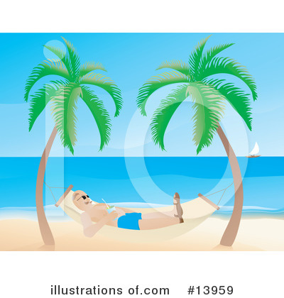 Royalty-Free (RF) Beach Clipart Illustration by Rasmussen Images - Stock Sample #13959