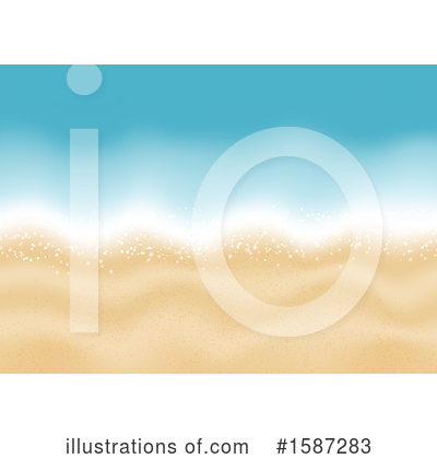 Royalty-Free (RF) Beach Clipart Illustration by KJ Pargeter - Stock Sample #1587283