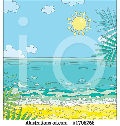 Royalty-Free (RF) Beach Clipart Illustration by Alex Bannykh - Stock Sample #1706268