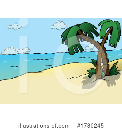 Palm Trees Clipart #1780245 by dero