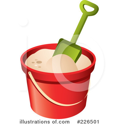 Beach Buckets Clipart #226501 by TA Images