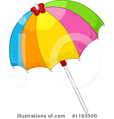 Beach Umbrella Clipart #1163500 by BNP Design Studio