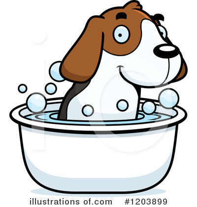 Royalty-Free (RF) Beagle Clipart Illustration by Cory Thoman - Stock Sample #1203899