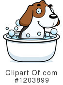 Beagle Clipart #1203899 by Cory Thoman