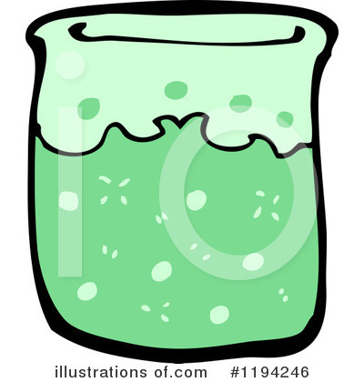 Royalty-Free (RF) Beaker Clipart Illustration by lineartestpilot - Stock Sample #1194246