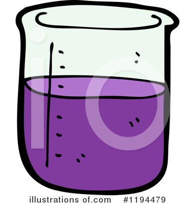 Royalty-Free (RF) Beaker Clipart Illustration by lineartestpilot - Stock Sample #1194479