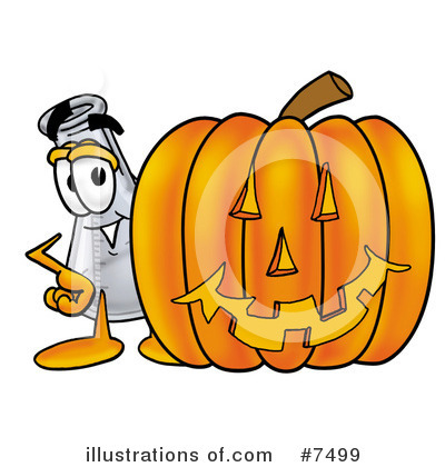 Royalty-Free (RF) Beaker Clipart Illustration by Mascot Junction - Stock Sample #7499