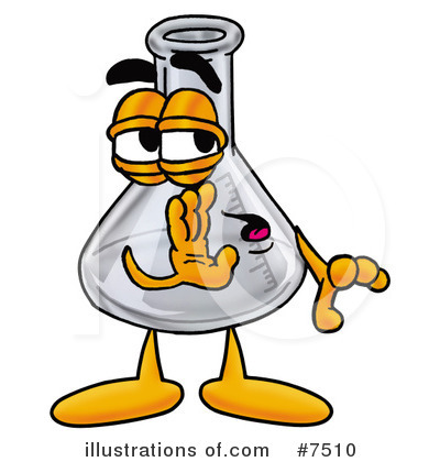 Royalty-Free (RF) Beaker Clipart Illustration by Mascot Junction - Stock Sample #7510