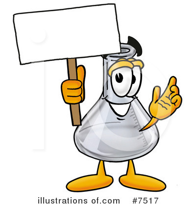 Royalty-Free (RF) Beaker Clipart Illustration by Mascot Junction - Stock Sample #7517