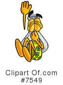 Beaker Clipart #7549 by Mascot Junction