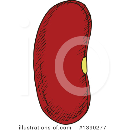 Royalty-Free (RF) Bean Clipart Illustration by Vector Tradition SM - Stock Sample #1390277