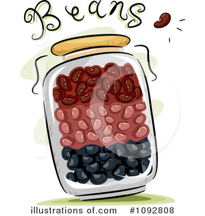 Royalty-Free (RF) Beans Clipart Illustration by BNP Design Studio - Stock Sample #1092808