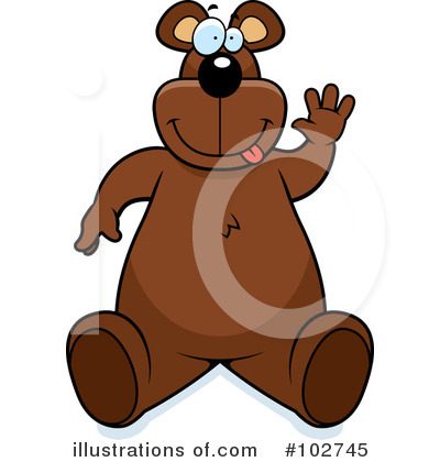 Royalty-Free (RF) Bear Clipart Illustration by Cory Thoman - Stock Sample #102745