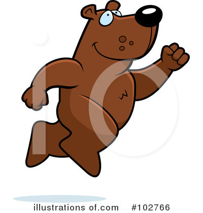 Royalty-Free (RF) Bear Clipart Illustration by Cory Thoman - Stock Sample #102766