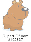 Bear Clipart #102837 by Cory Thoman