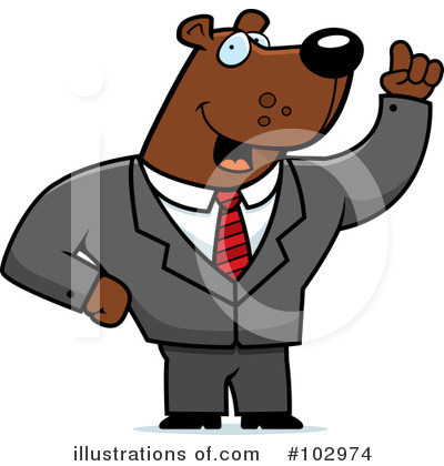 Royalty-Free (RF) Bear Clipart Illustration by Cory Thoman - Stock Sample #102974