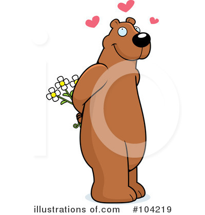 Royalty-Free (RF) Bear Clipart Illustration by Cory Thoman - Stock Sample #104219