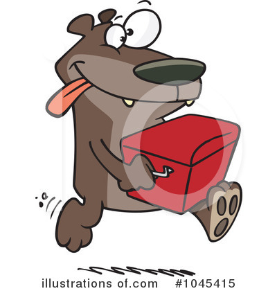 Royalty-Free (RF) Bear Clipart Illustration by toonaday - Stock Sample #1045415