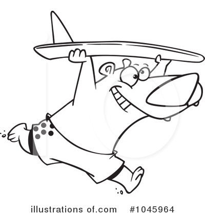 Royalty-Free (RF) Bear Clipart Illustration by toonaday - Stock Sample #1045964
