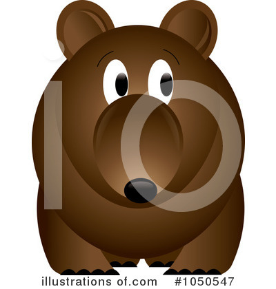 Royalty-Free (RF) Bear Clipart Illustration by Pams Clipart - Stock Sample #1050547