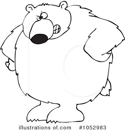 Royalty-Free (RF) Bear Clipart Illustration by djart - Stock Sample #1052983