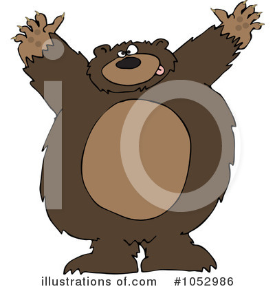Royalty-Free (RF) Bear Clipart Illustration by djart - Stock Sample #1052986