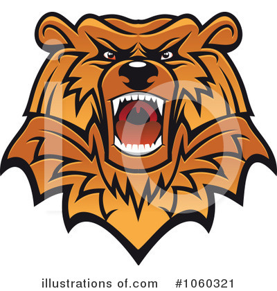 Royalty-Free (RF) Bear Clipart Illustration by Vector Tradition SM - Stock Sample #1060321