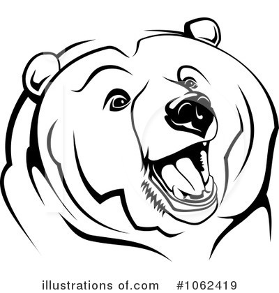 Royalty-Free (RF) Bear Clipart Illustration by Vector Tradition SM - Stock Sample #1062419