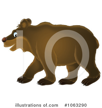 Royalty-Free (RF) Bear Clipart Illustration by Alex Bannykh - Stock Sample #1063290