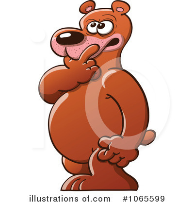 Royalty-Free (RF) Bear Clipart Illustration by Zooco - Stock Sample #1065599