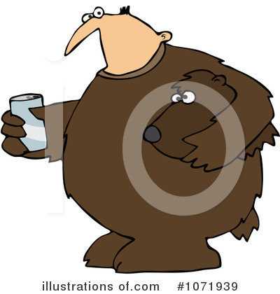 Royalty-Free (RF) Bear Clipart Illustration by djart - Stock Sample #1071939