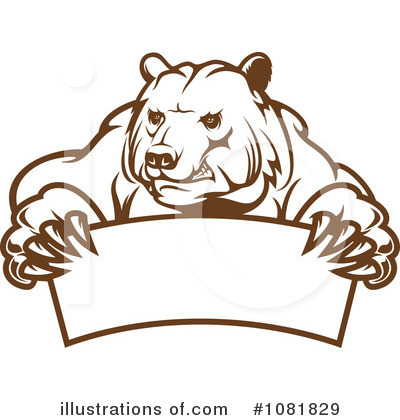 Royalty-Free (RF) Bear Clipart Illustration by Vector Tradition SM - Stock Sample #1081829
