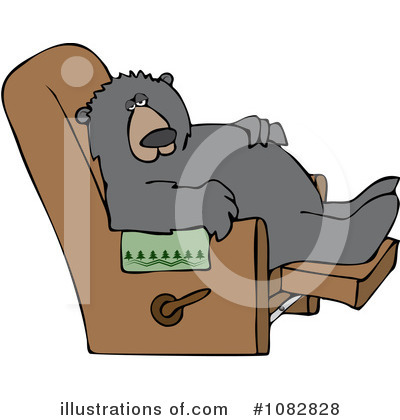 Royalty-Free (RF) Bear Clipart Illustration by djart - Stock Sample #1082828