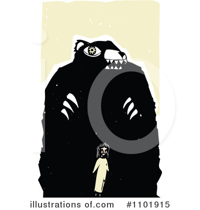 Bear Clipart #1101915 by xunantunich