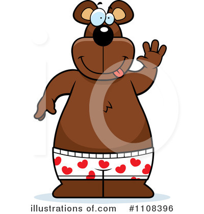 Royalty-Free (RF) Bear Clipart Illustration by Cory Thoman - Stock Sample #1108396