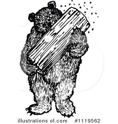 Bear Clipart #1119562 by Prawny Vintage