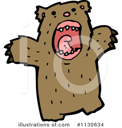 Royalty-Free (RF) Bear Clipart Illustration by lineartestpilot - Stock Sample #1130634