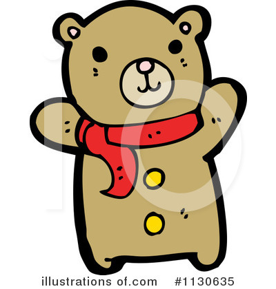 Royalty-Free (RF) Bear Clipart Illustration by lineartestpilot - Stock Sample #1130635